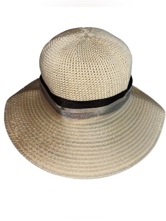 Elegant Wide Brim Church Hat Ladies Fedora Bow and Ribbon Accents main image 6